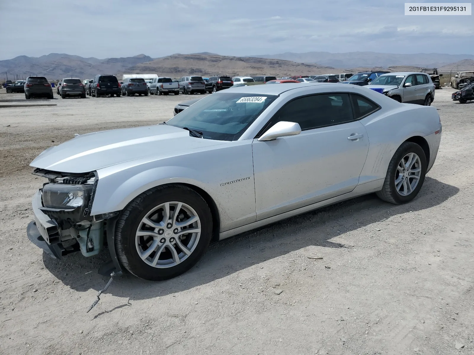 2015 Chevrolet Camaro Ls VIN: 2G1FB1E31F9295131 Lot: 65863284