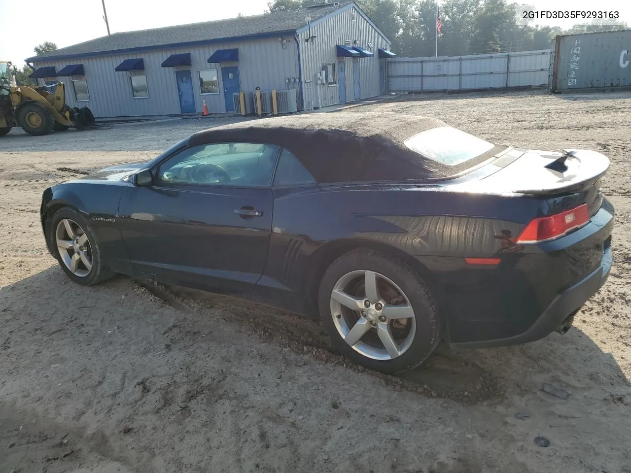 2015 Chevrolet Camaro Lt VIN: 2G1FD3D35F9293163 Lot: 66104584