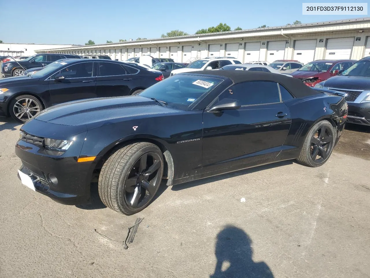 2015 Chevrolet Camaro Lt VIN: 2G1FD3D37F9112130 Lot: 66389404