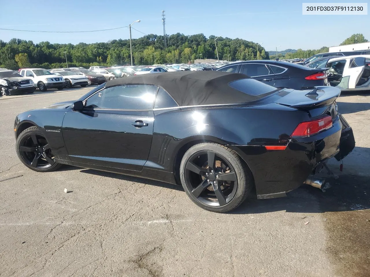 2015 Chevrolet Camaro Lt VIN: 2G1FD3D37F9112130 Lot: 66389404