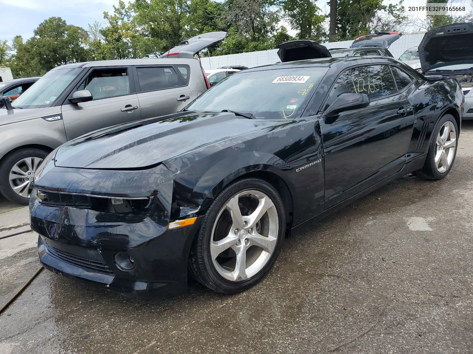 2015 Chevrolet Camaro Lt VIN: 2G1FF1E32F9165668 Lot: 66500934