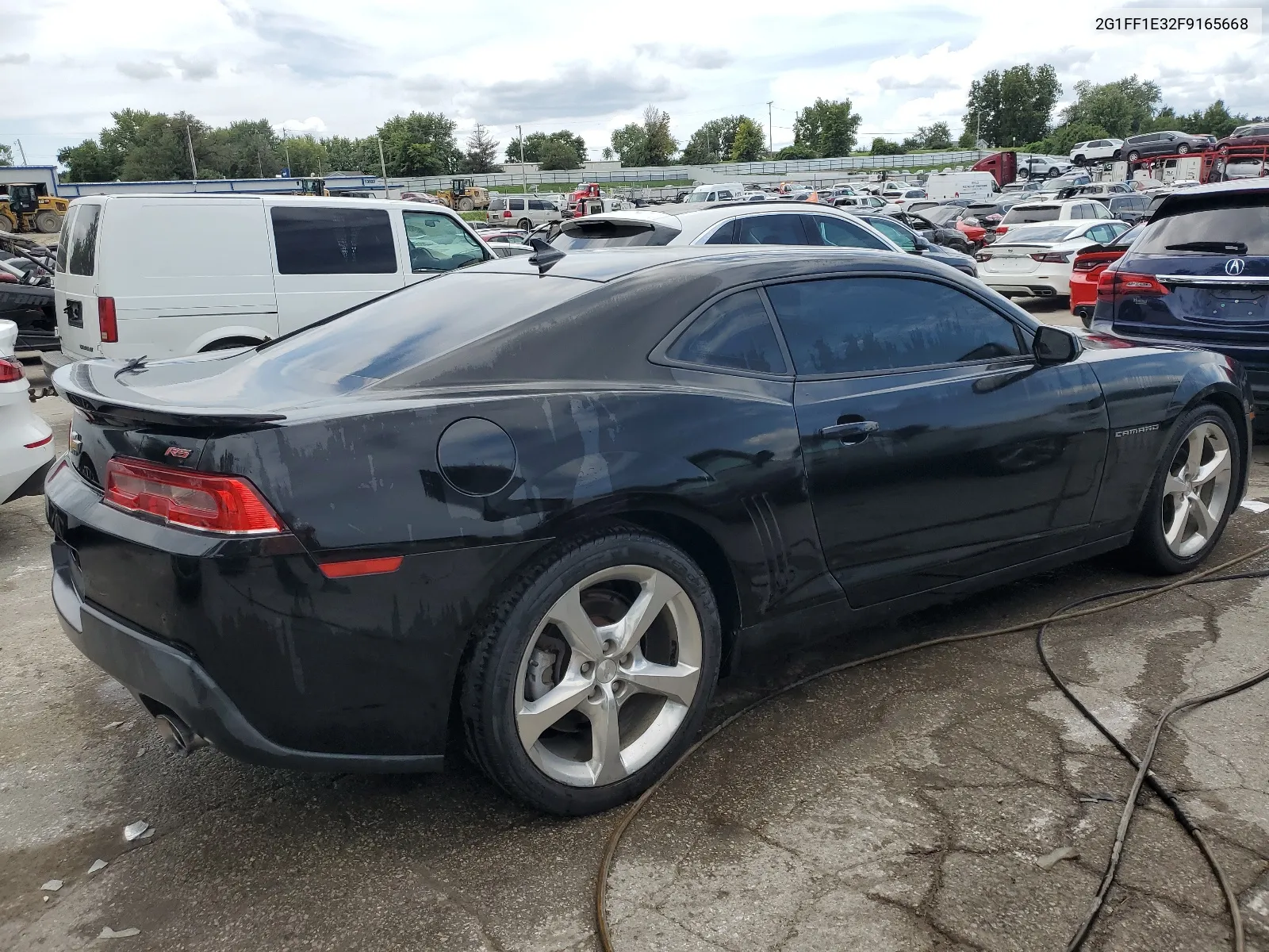 2015 Chevrolet Camaro Lt VIN: 2G1FF1E32F9165668 Lot: 66500934