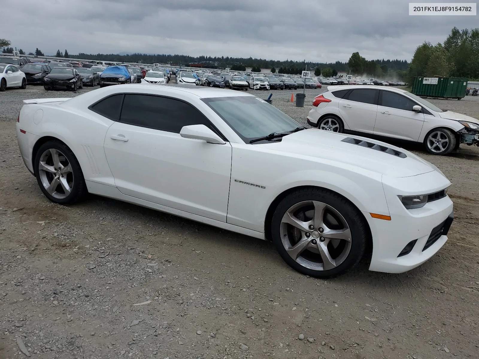 2015 Chevrolet Camaro 2Ss VIN: 2G1FK1EJ8F9154782 Lot: 66756284