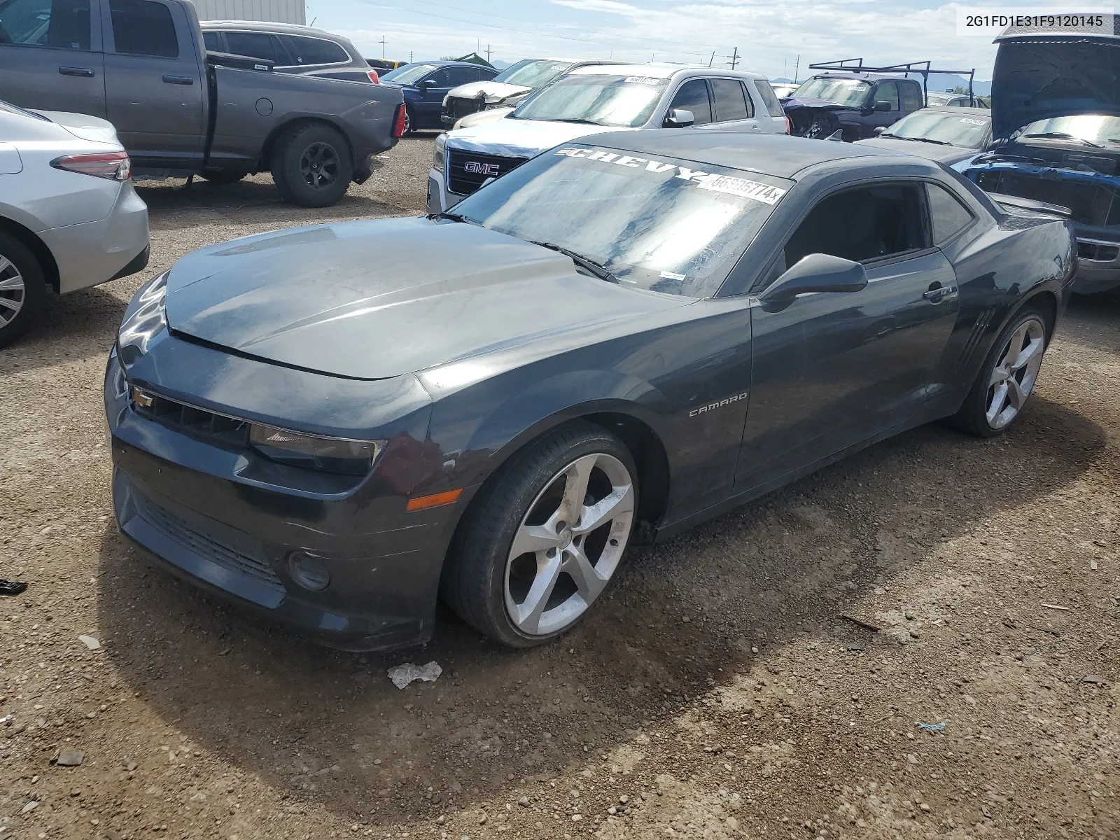 2015 Chevrolet Camaro Lt VIN: 2G1FD1E31F9120145 Lot: 66806774