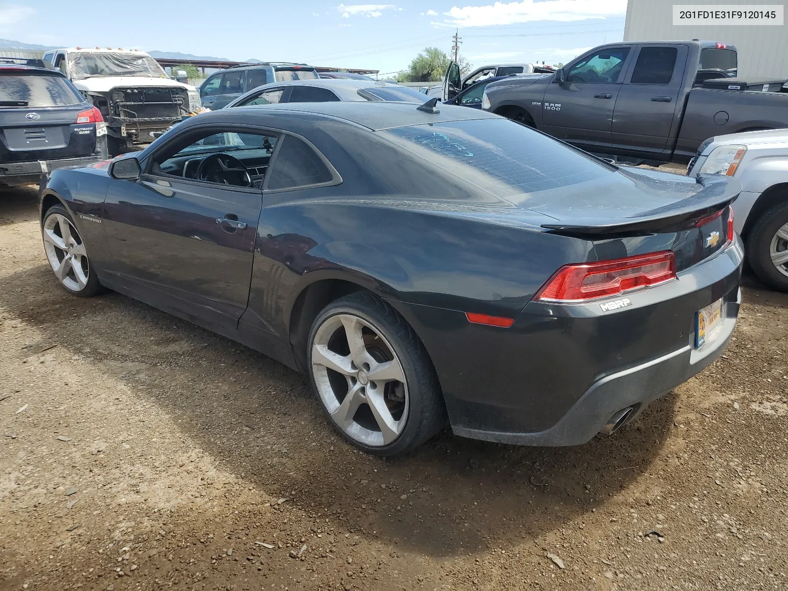 2015 Chevrolet Camaro Lt VIN: 2G1FD1E31F9120145 Lot: 66806774