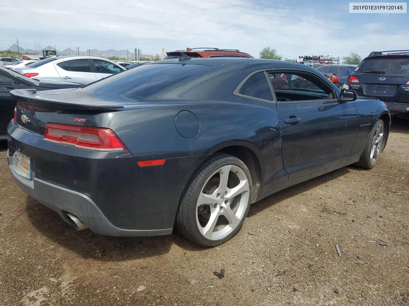 2015 Chevrolet Camaro Lt VIN: 2G1FD1E31F9120145 Lot: 66806774