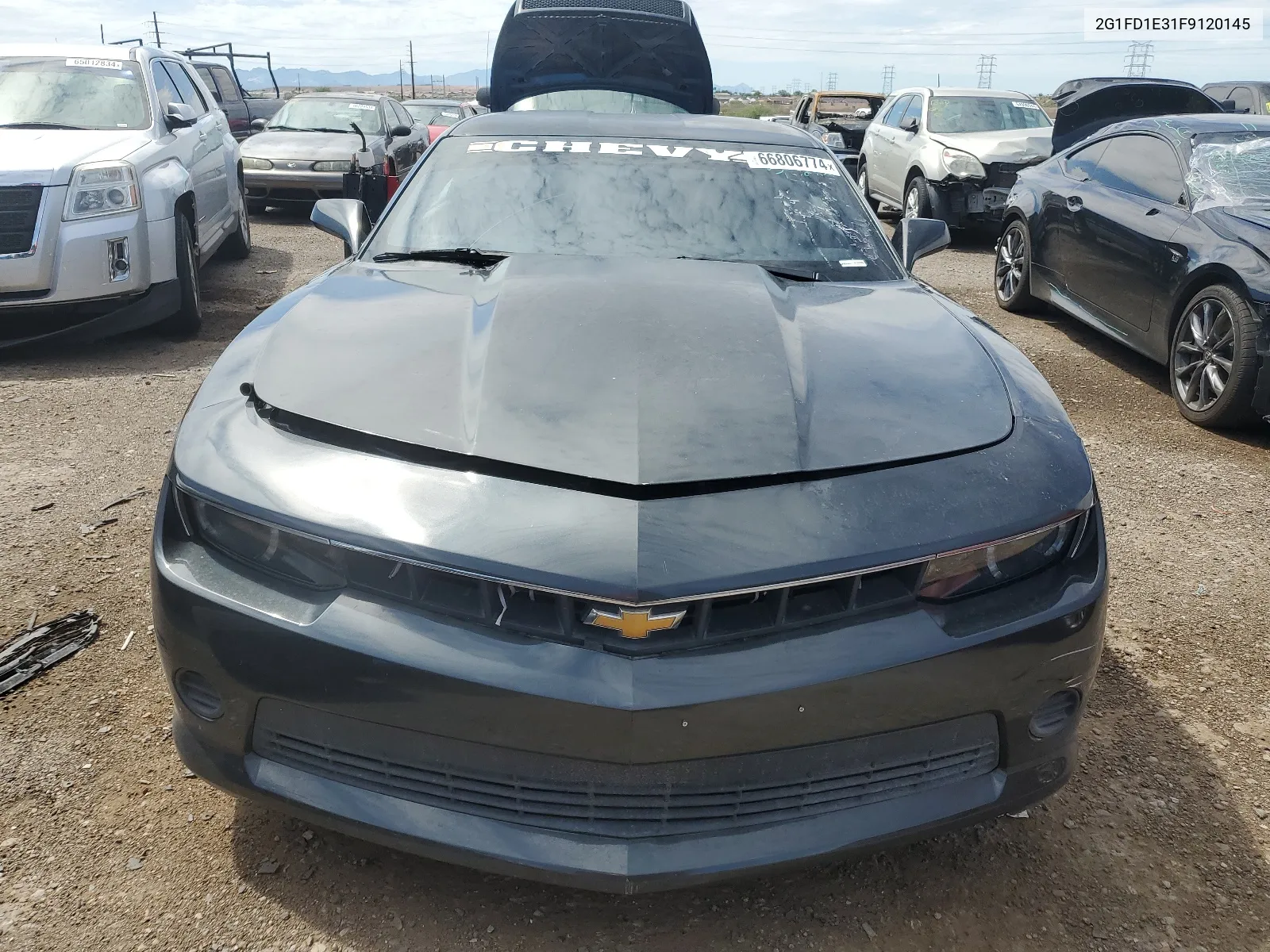 2015 Chevrolet Camaro Lt VIN: 2G1FD1E31F9120145 Lot: 66806774