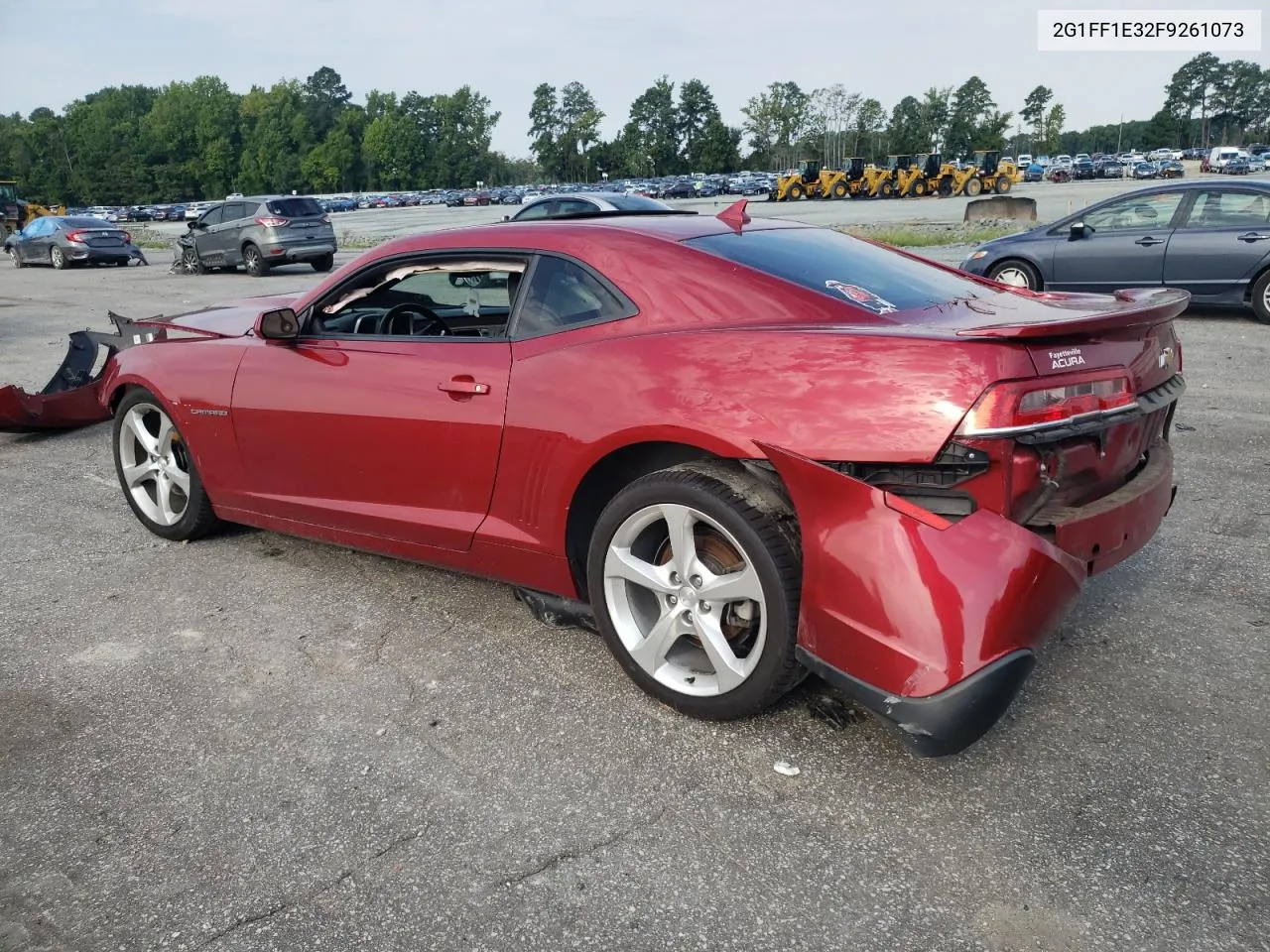 2015 Chevrolet Camaro Lt VIN: 2G1FF1E32F9261073 Lot: 66902204