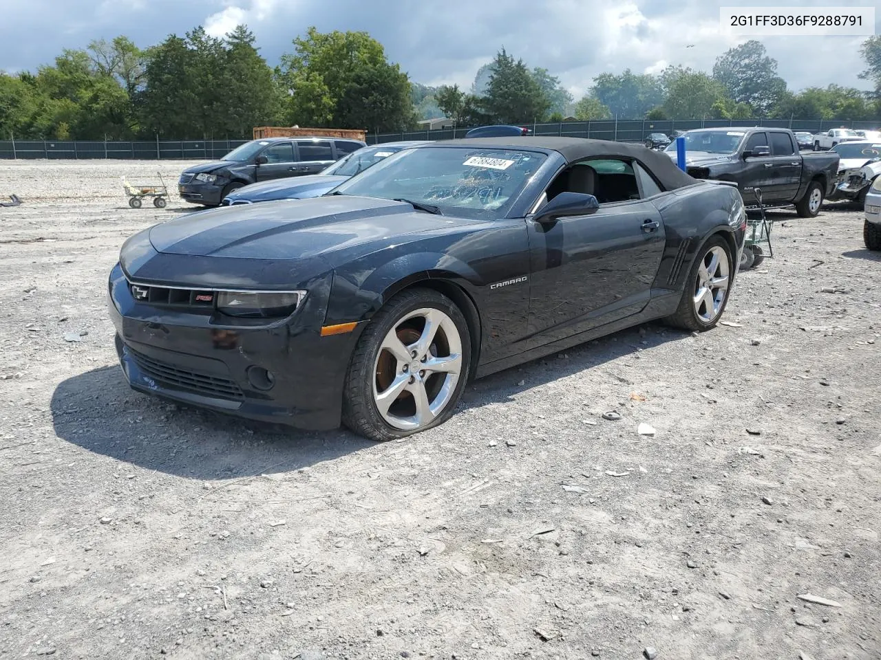 2015 Chevrolet Camaro Lt VIN: 2G1FF3D36F9288791 Lot: 67884804