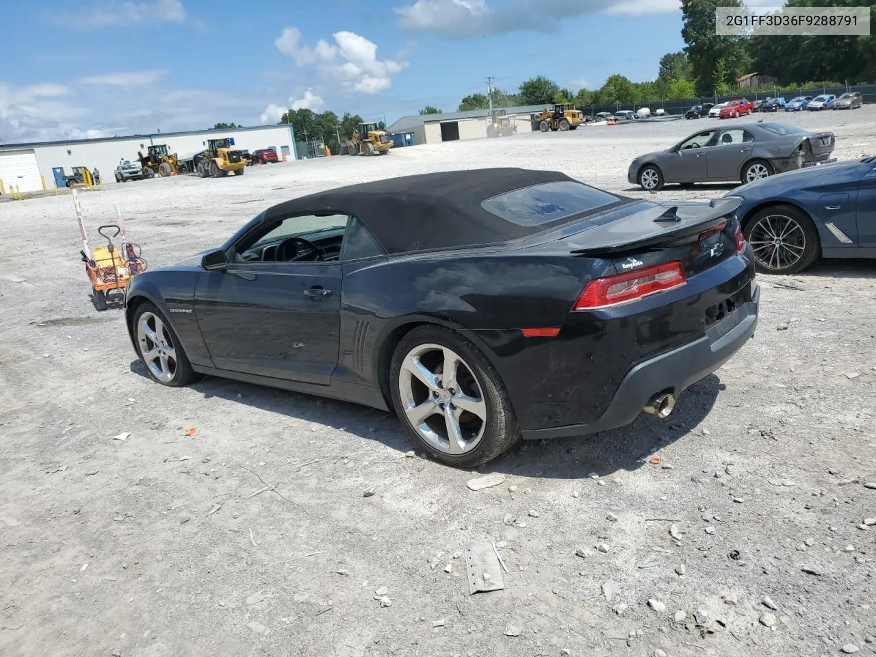 2015 Chevrolet Camaro Lt VIN: 2G1FF3D36F9288791 Lot: 67884804