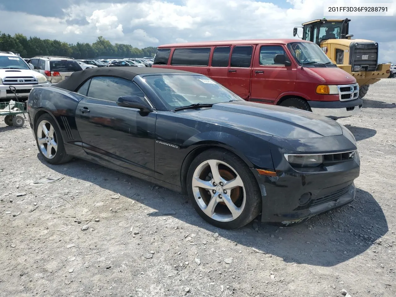 2015 Chevrolet Camaro Lt VIN: 2G1FF3D36F9288791 Lot: 67884804