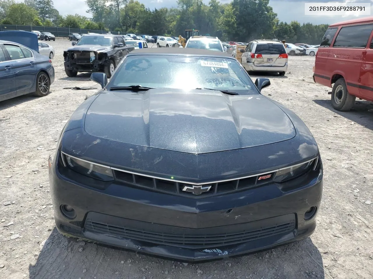 2015 Chevrolet Camaro Lt VIN: 2G1FF3D36F9288791 Lot: 67884804