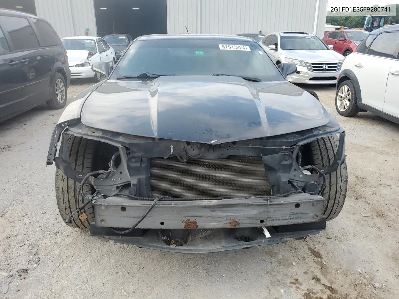 2015 Chevrolet Camaro Lt VIN: 2G1FD1E35F9280741 Lot: 67915024