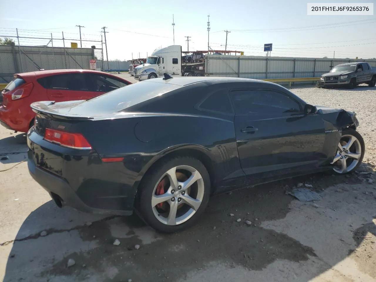 2015 Chevrolet Camaro Ss VIN: 2G1FH1EJ6F9265376 Lot: 68120904