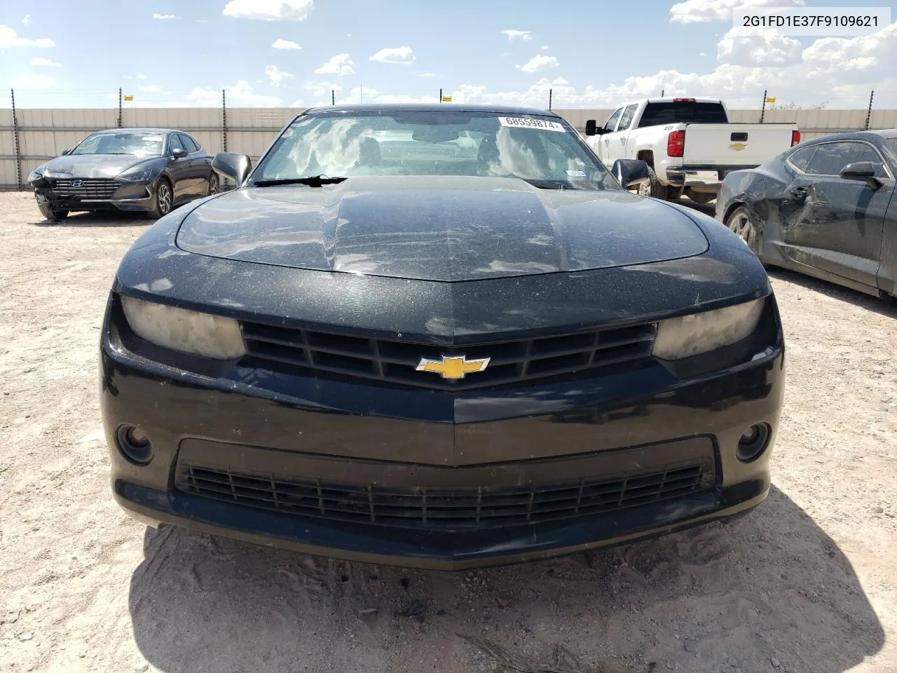 2015 Chevrolet Camaro Lt VIN: 2G1FD1E37F9109621 Lot: 68559874