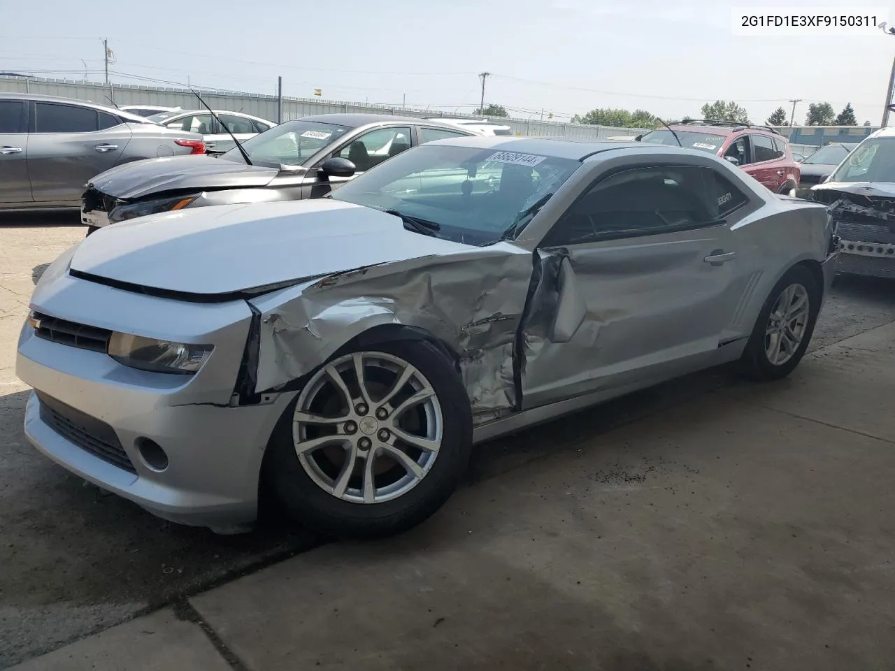 2G1FD1E3XF9150311 2015 Chevrolet Camaro Lt