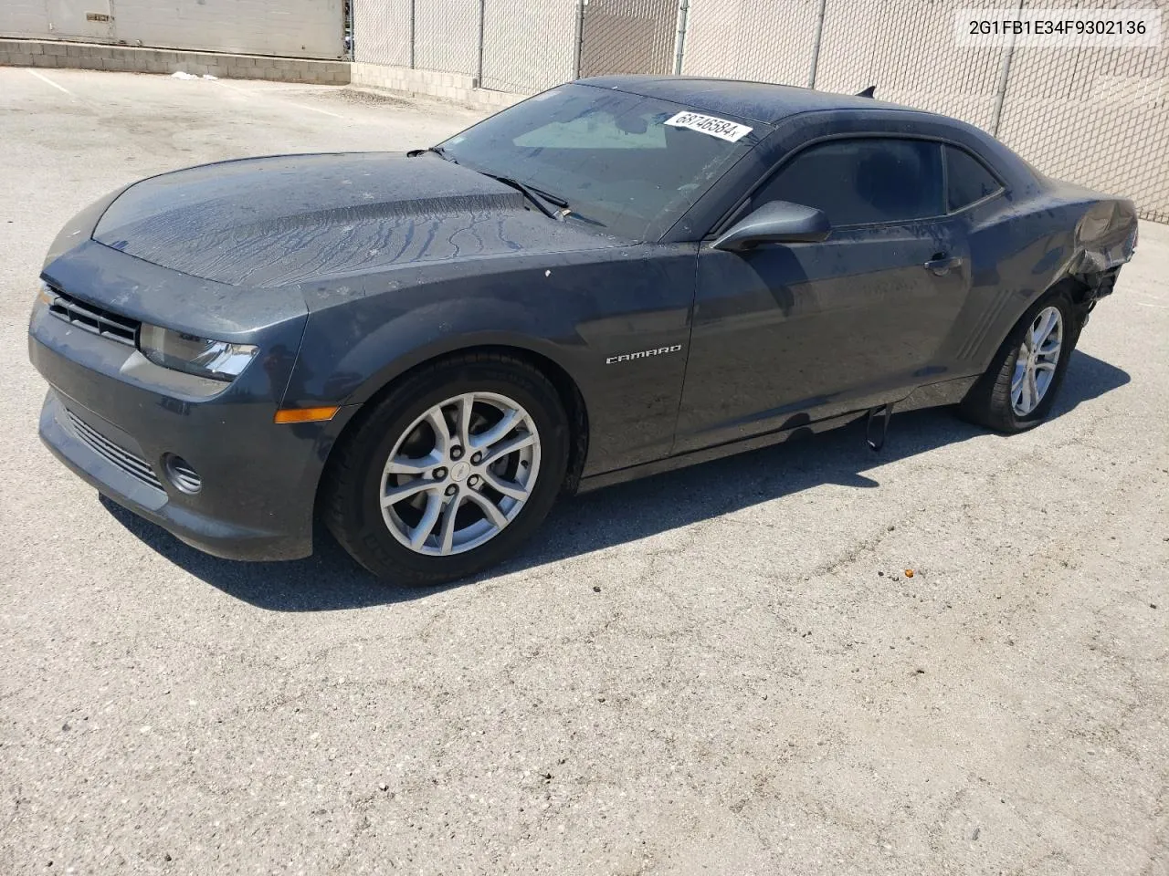 2015 Chevrolet Camaro Ls VIN: 2G1FB1E34F9302136 Lot: 68746584