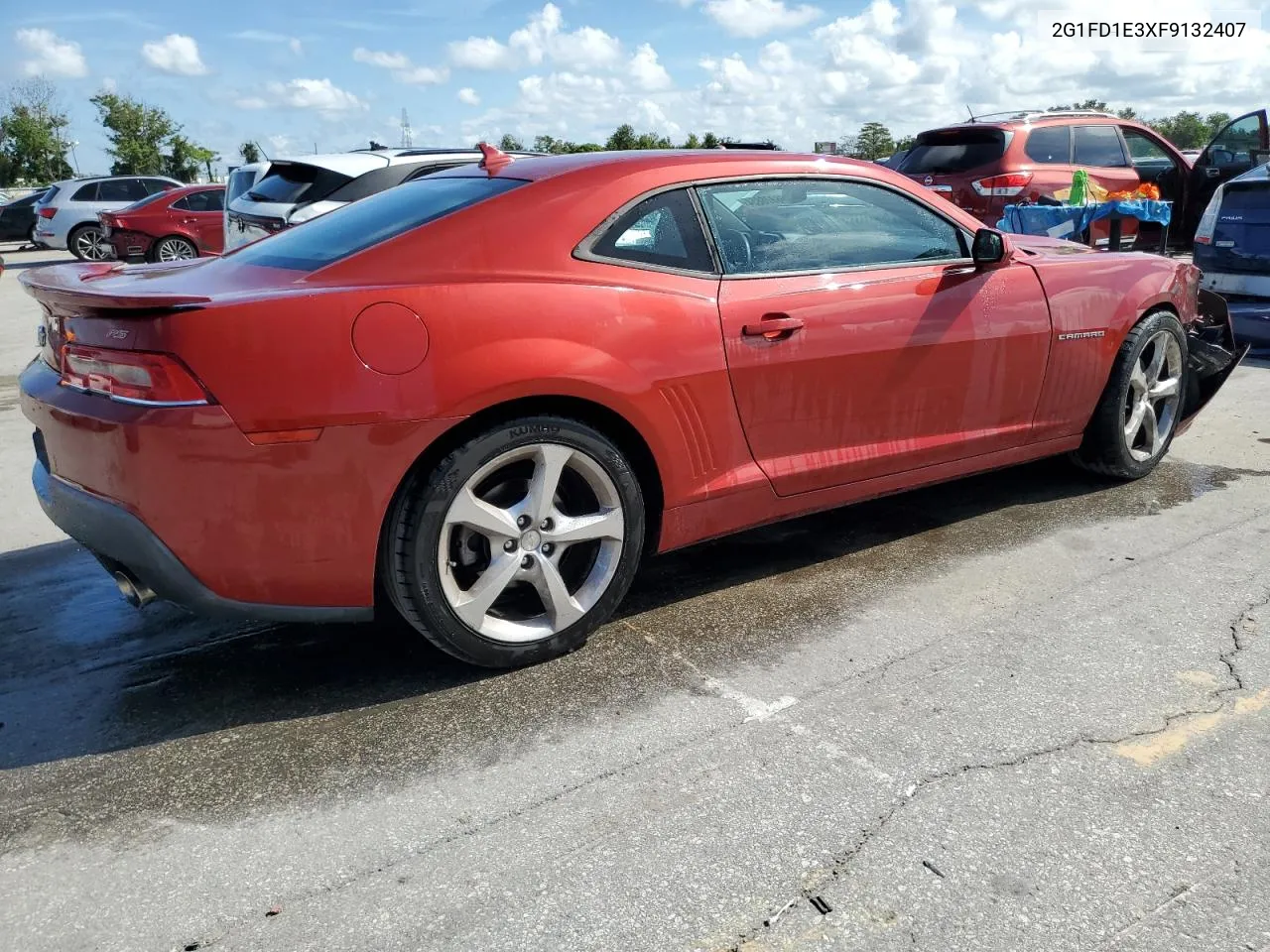 2015 Chevrolet Camaro Lt VIN: 2G1FD1E3XF9132407 Lot: 68878854