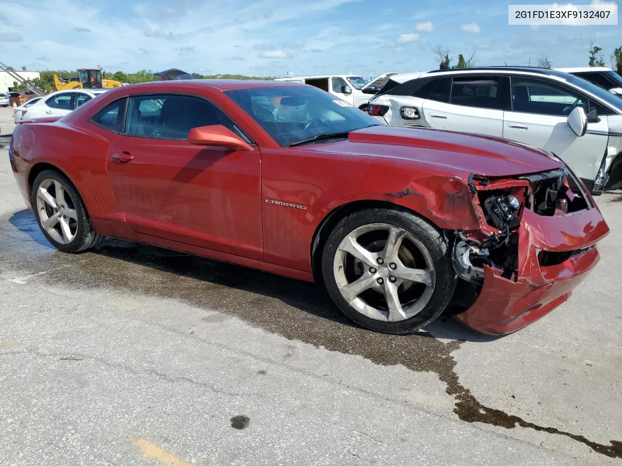 2015 Chevrolet Camaro Lt VIN: 2G1FD1E3XF9132407 Lot: 68878854