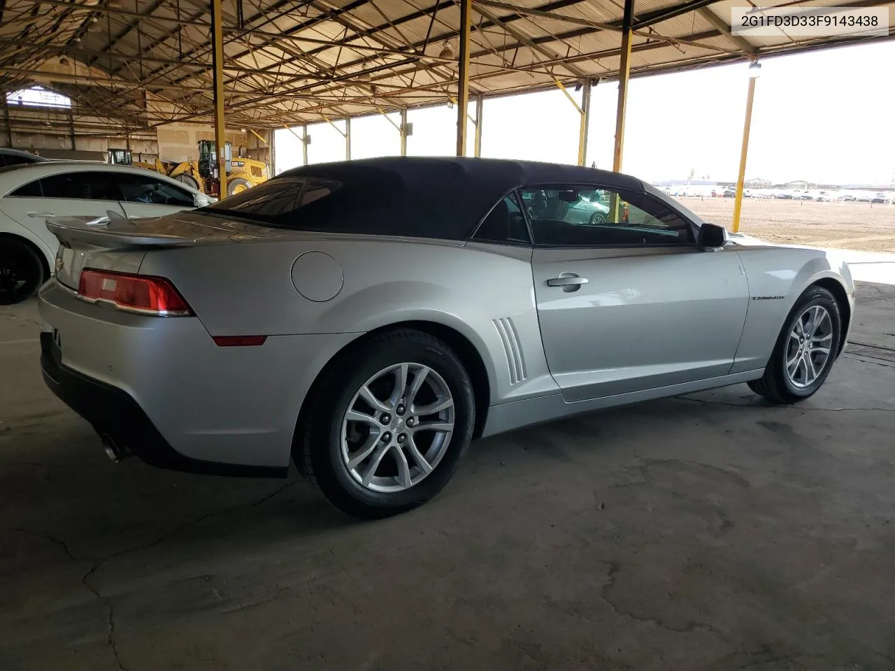 2015 Chevrolet Camaro Lt VIN: 2G1FD3D33F9143438 Lot: 68918254