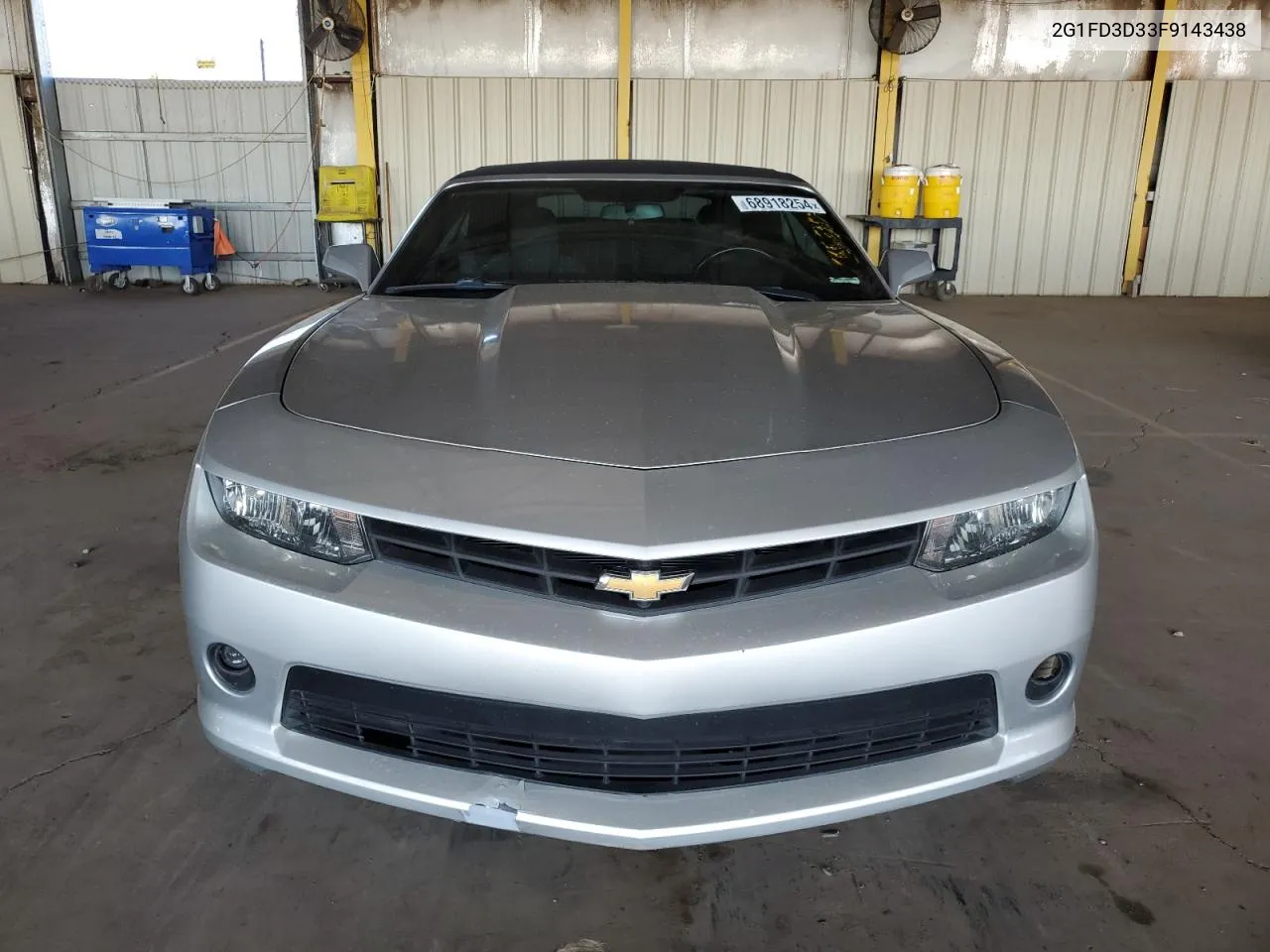 2015 Chevrolet Camaro Lt VIN: 2G1FD3D33F9143438 Lot: 68918254