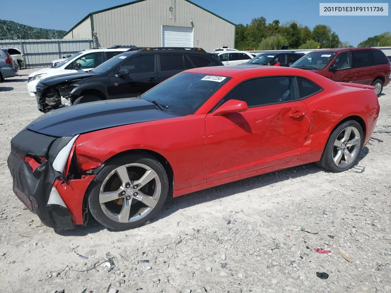 2015 Chevrolet Camaro Lt VIN: 2G1FD1E31F9111736 Lot: 69417234