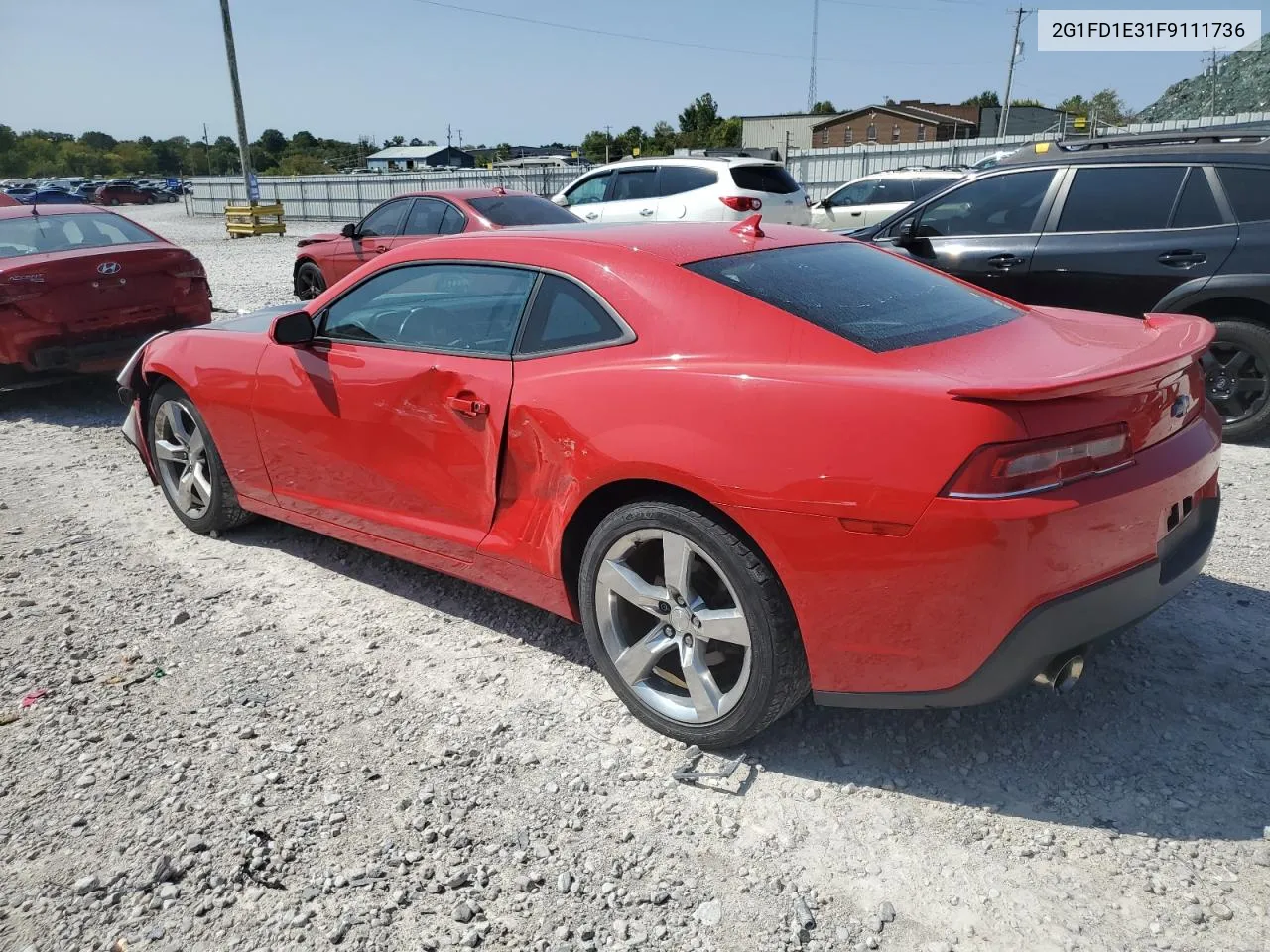 2015 Chevrolet Camaro Lt VIN: 2G1FD1E31F9111736 Lot: 69417234