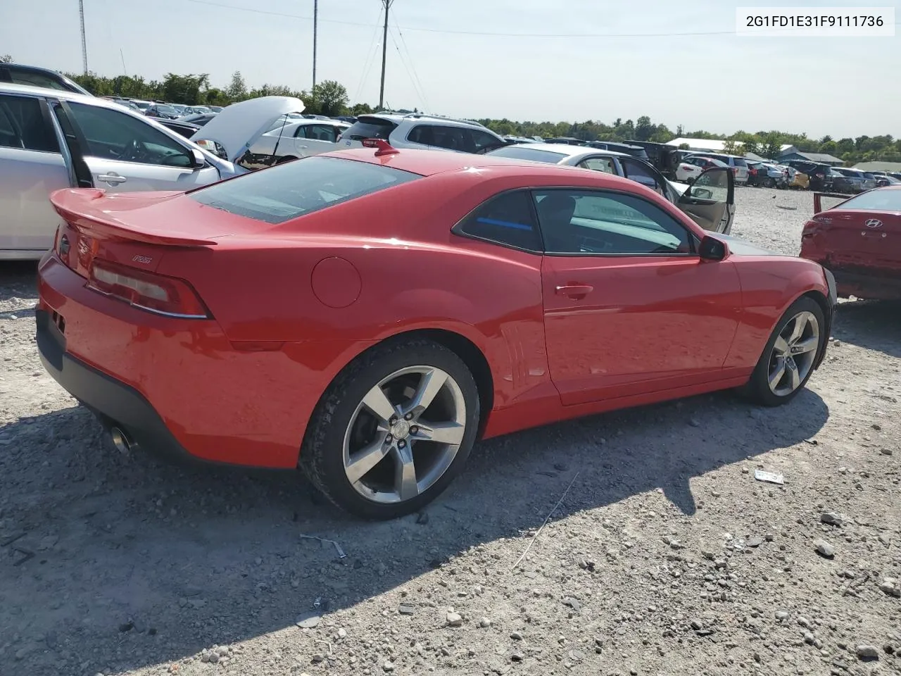 2015 Chevrolet Camaro Lt VIN: 2G1FD1E31F9111736 Lot: 69417234