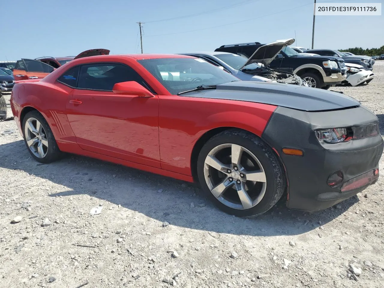 2015 Chevrolet Camaro Lt VIN: 2G1FD1E31F9111736 Lot: 69417234