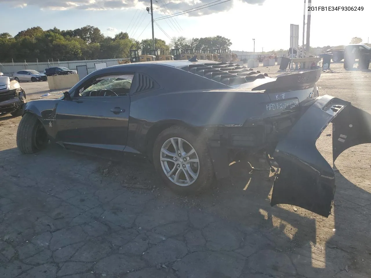 2015 Chevrolet Camaro Ls VIN: 2G1FB1E34F9306249 Lot: 70149464