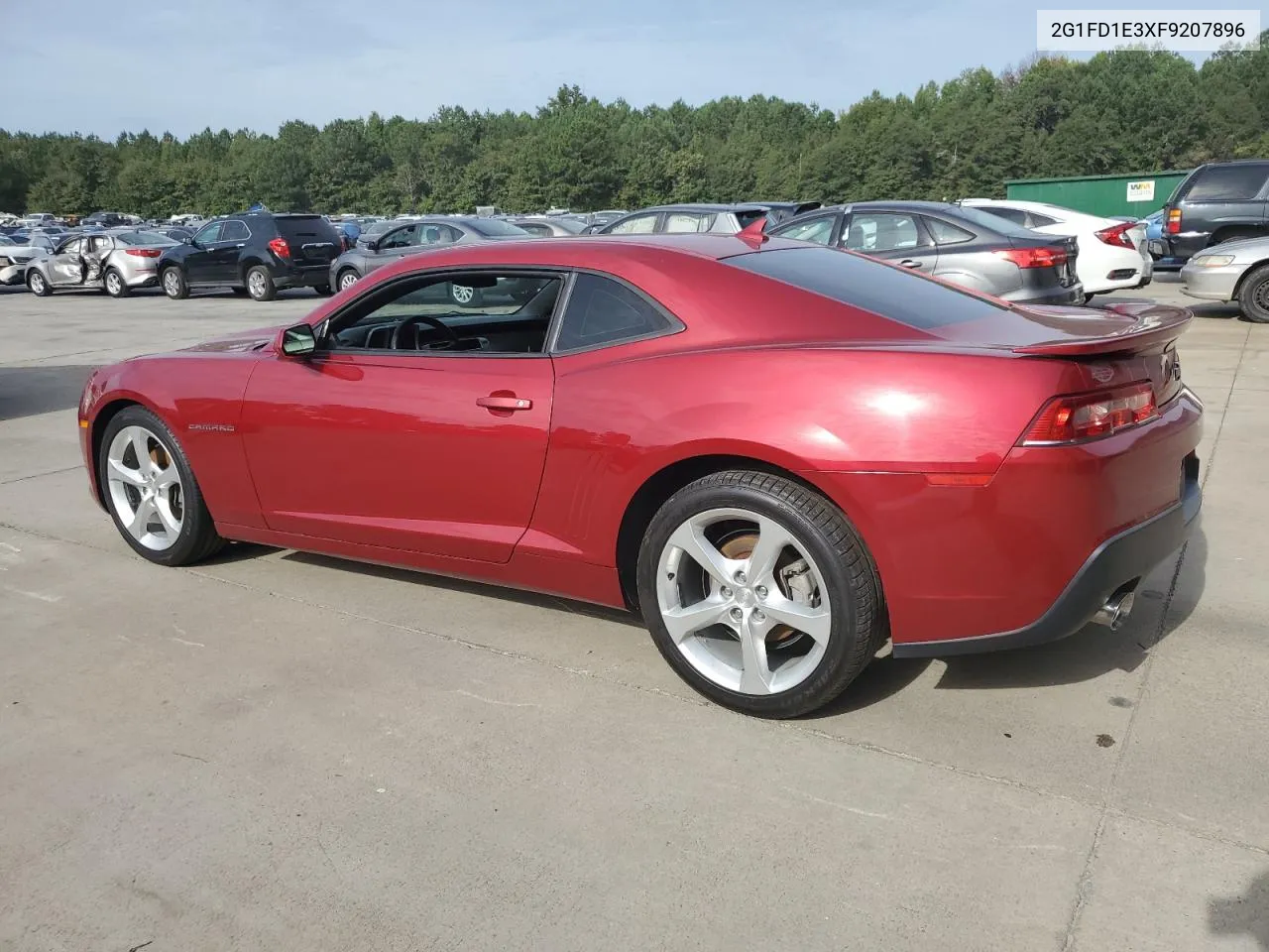 2015 Chevrolet Camaro Lt VIN: 2G1FD1E3XF9207896 Lot: 70164304