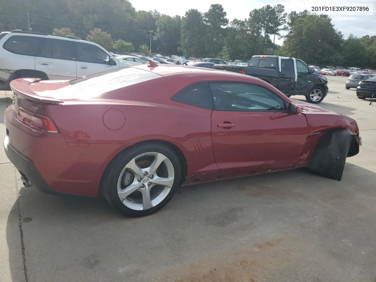 2015 Chevrolet Camaro Lt VIN: 2G1FD1E3XF9207896 Lot: 70164304