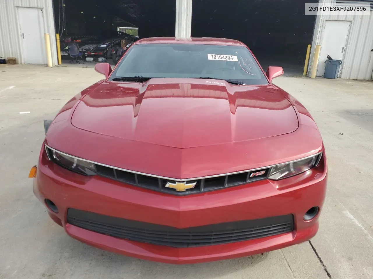 2015 Chevrolet Camaro Lt VIN: 2G1FD1E3XF9207896 Lot: 70164304