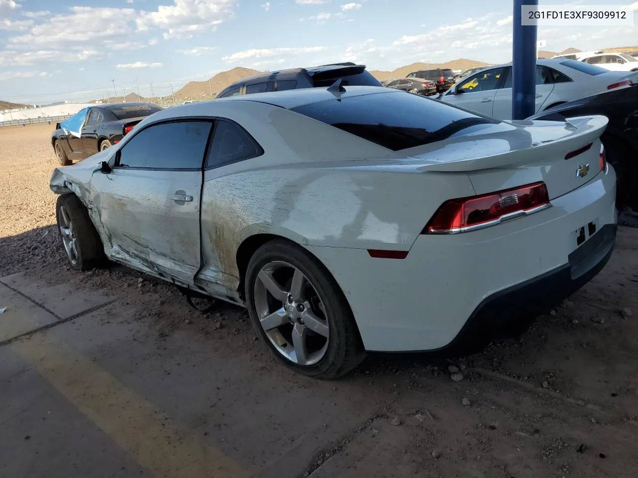 2015 Chevrolet Camaro Lt VIN: 2G1FD1E3XF9309912 Lot: 70251234