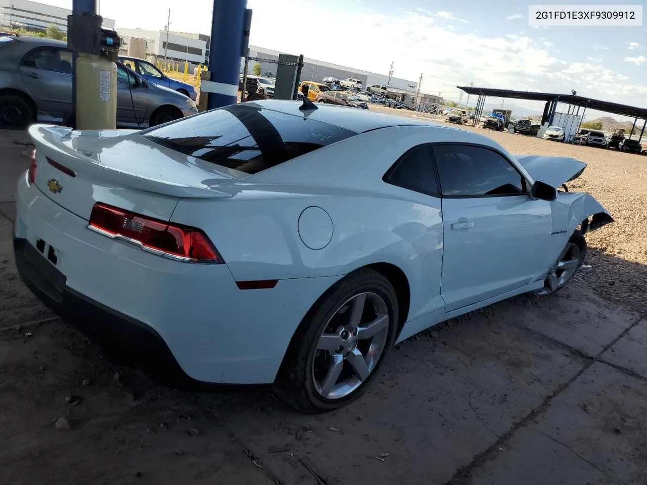 2015 Chevrolet Camaro Lt VIN: 2G1FD1E3XF9309912 Lot: 70251234