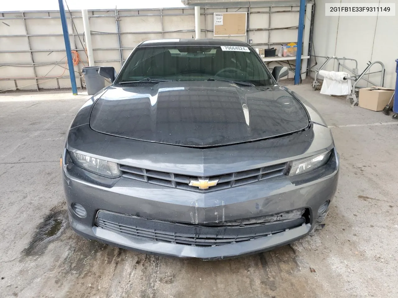 2015 Chevrolet Camaro Ls VIN: 2G1FB1E33F9311149 Lot: 70664024