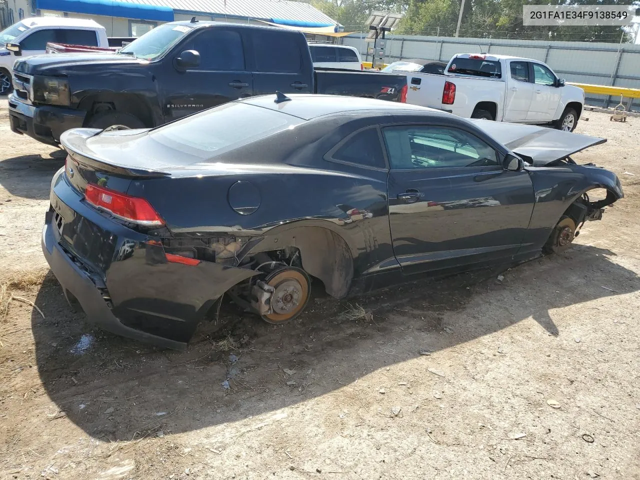 2015 Chevrolet Camaro Ls VIN: 2G1FA1E34F9138549 Lot: 70850114