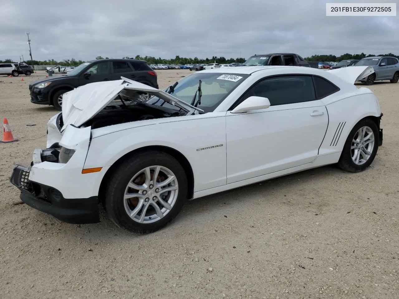 2015 Chevrolet Camaro Ls VIN: 2G1FB1E30F9272505 Lot: 70870484