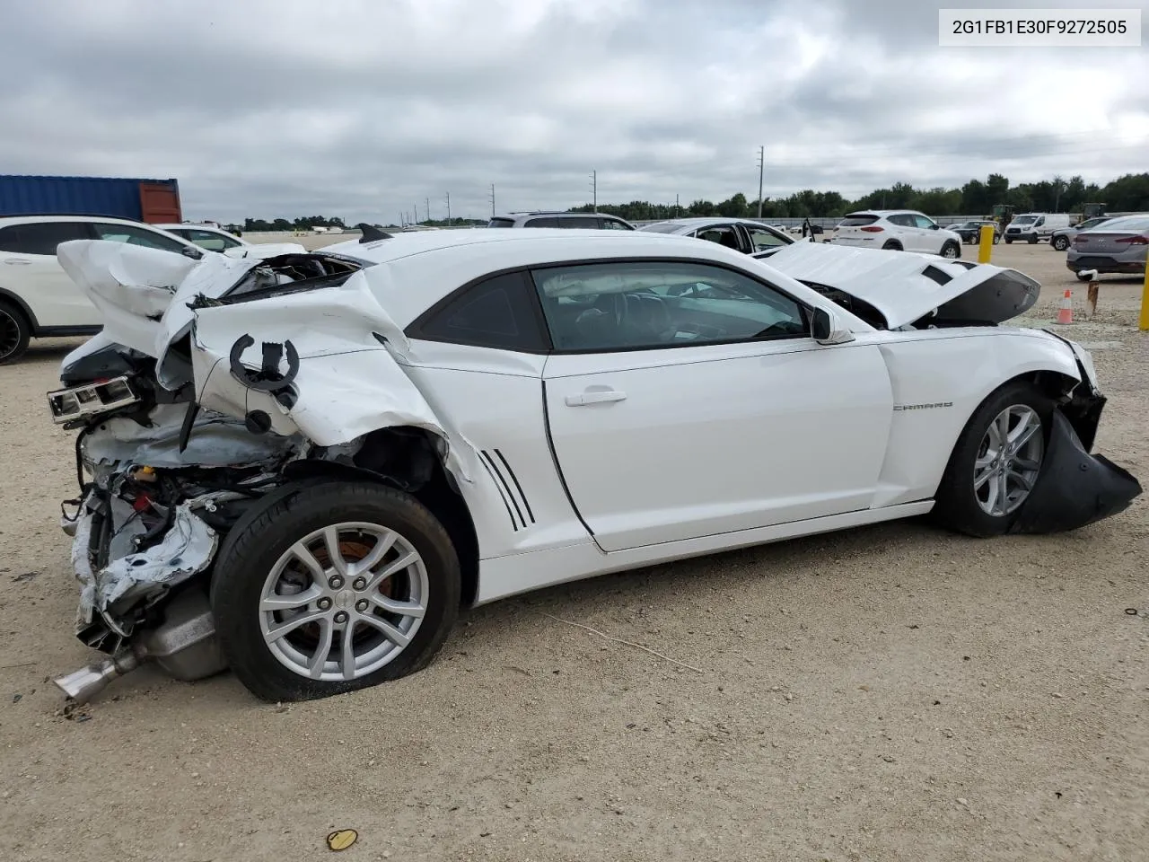 2015 Chevrolet Camaro Ls VIN: 2G1FB1E30F9272505 Lot: 70870484