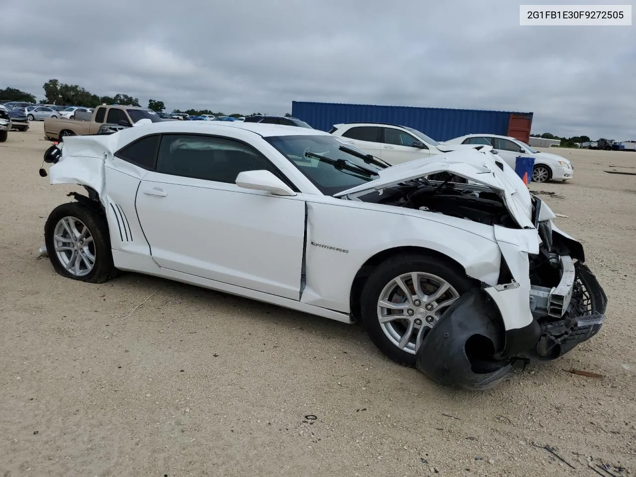 2015 Chevrolet Camaro Ls VIN: 2G1FB1E30F9272505 Lot: 70870484