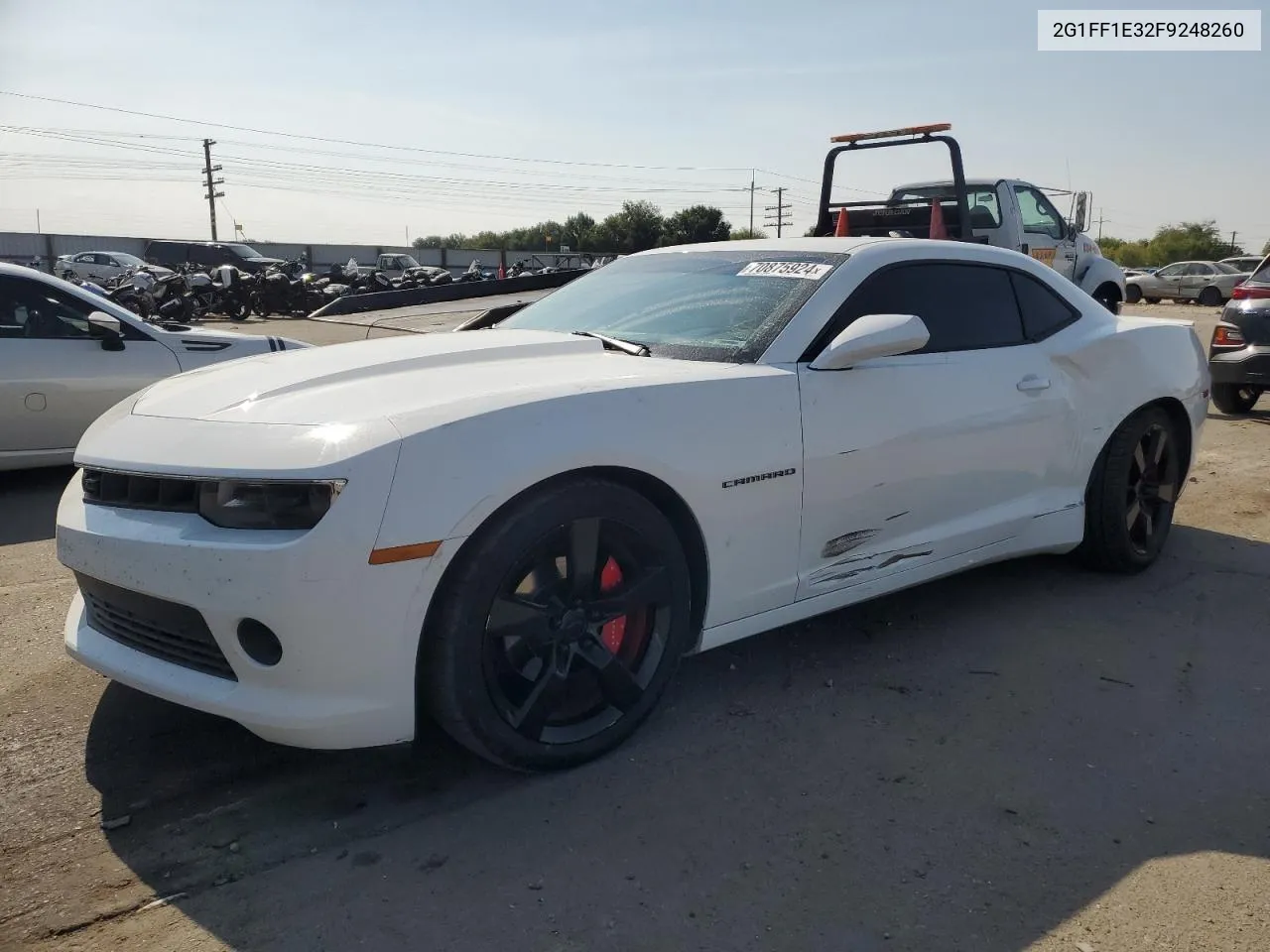 2015 Chevrolet Camaro Lt VIN: 2G1FF1E32F9248260 Lot: 70875924