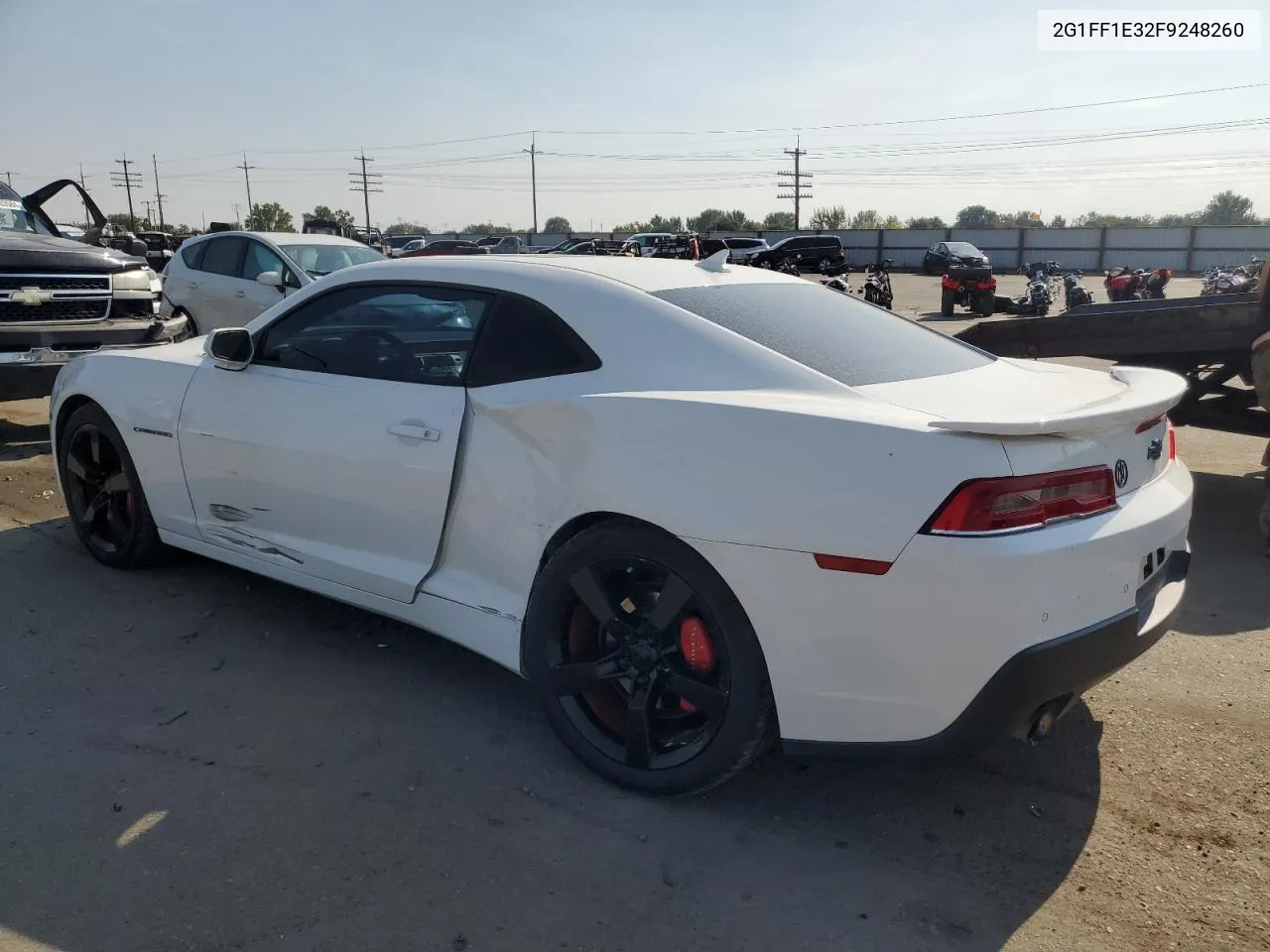 2015 Chevrolet Camaro Lt VIN: 2G1FF1E32F9248260 Lot: 70875924