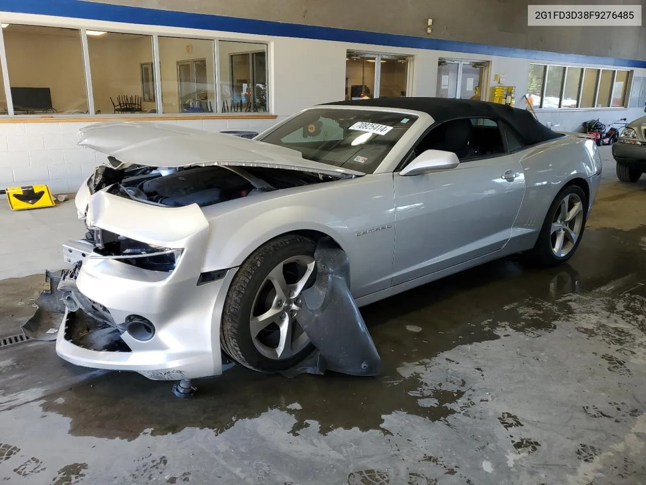 2015 Chevrolet Camaro Lt VIN: 2G1FD3D38F9276485 Lot: 70925414