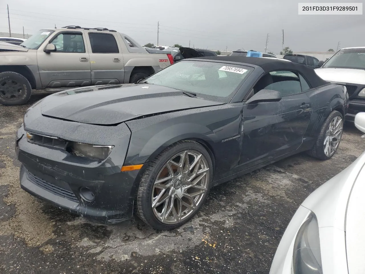 2G1FD3D31F9289501 2015 Chevrolet Camaro Lt