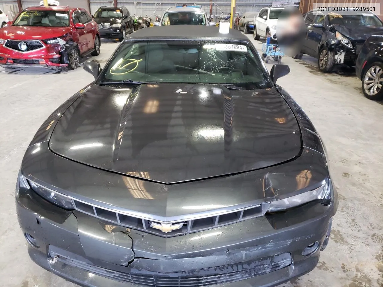 2G1FD3D31F9289501 2015 Chevrolet Camaro Lt