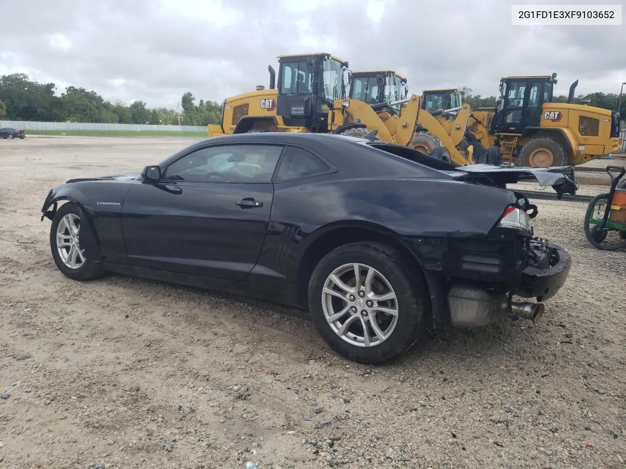 2015 Chevrolet Camaro Lt VIN: 2G1FD1E3XF9103652 Lot: 71004804