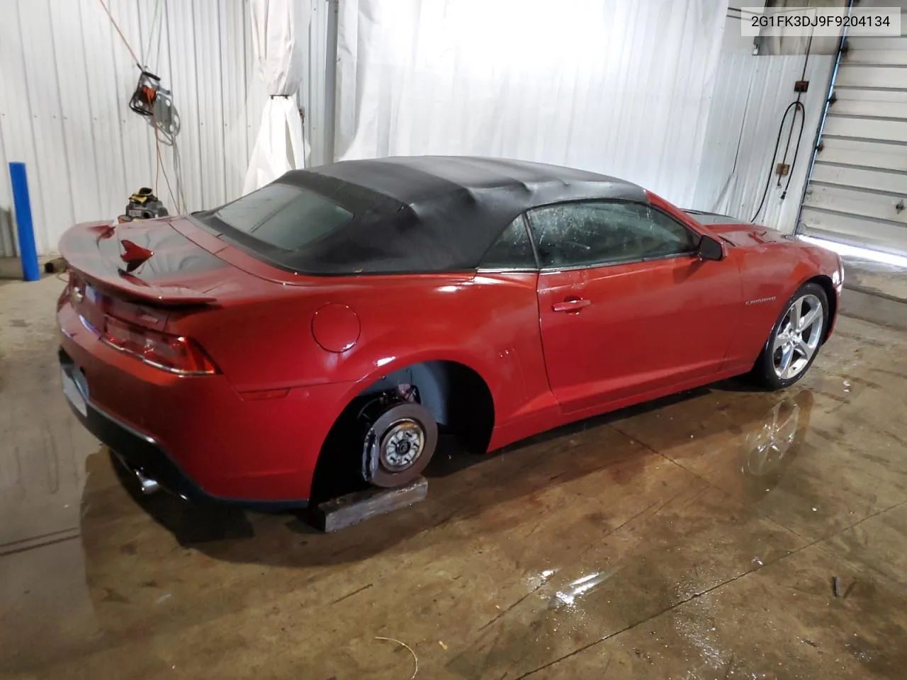 2G1FK3DJ9F9204134 2015 Chevrolet Camaro 2Ss