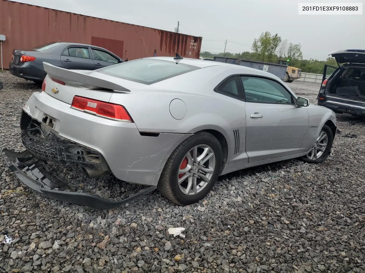 2015 Chevrolet Camaro Lt VIN: 2G1FD1E3XF9108883 Lot: 71258144