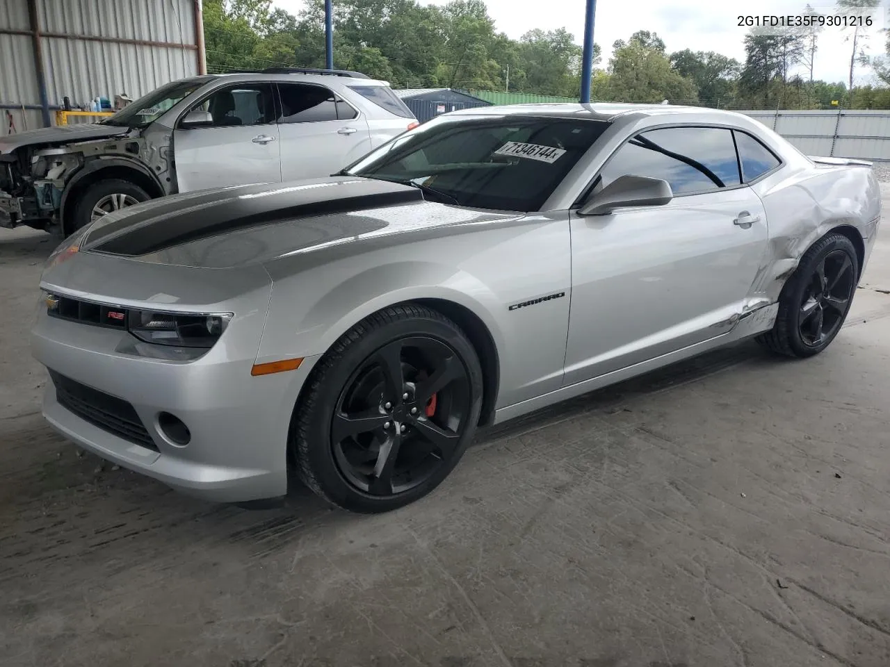 2015 Chevrolet Camaro Lt VIN: 2G1FD1E35F9301216 Lot: 71346144