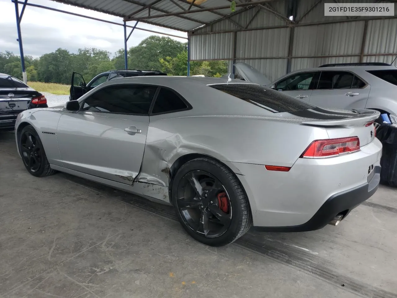 2015 Chevrolet Camaro Lt VIN: 2G1FD1E35F9301216 Lot: 71346144